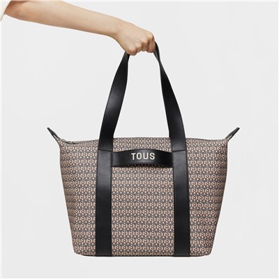 Bolso capazo Manifesto - gris oscuro