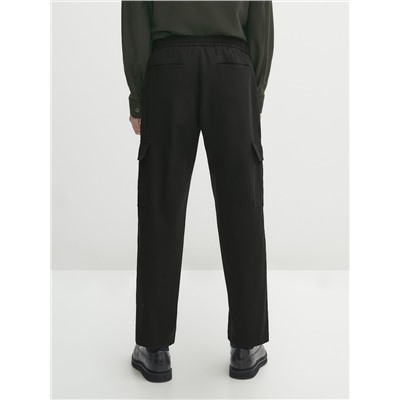 Pantalón cargo jogger fit