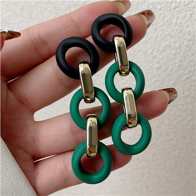 Серьги длинные на гвоздиках арт. 13 2812 (id 264292)