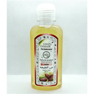 Моющий гель для сантехники с кедровой живицей ZAMAN DAMASK