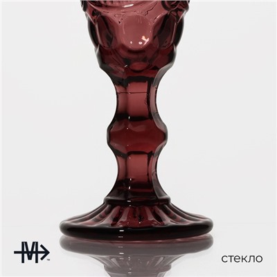 Бокал для шампанского Magistro «Ла-Манш», 160 мл, стекло, розовый