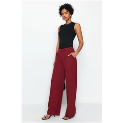 Bordeaux Wide Leg/Wide PaCa ткацкие брюки Twoaw22pl0139