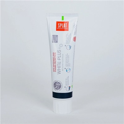 Зубная паста Splat Professional White Plus с фтором, 100 мл