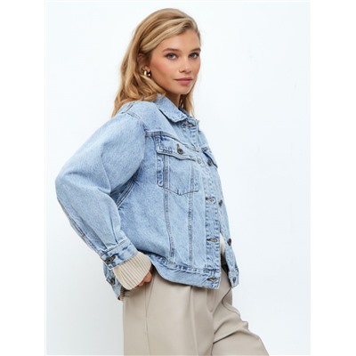 Куртка джинс P112-1207 l.blue