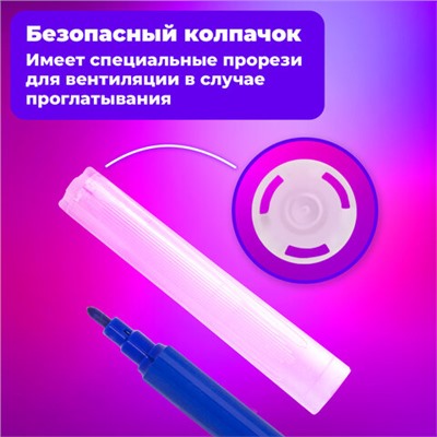 Фломастеры BRAUBERG "PREMIUM", 24 цвета, КЛАССИЧЕСКИЕ, вентилируемый колпачок, ПВХ-упаковка с европодвесом, 151936