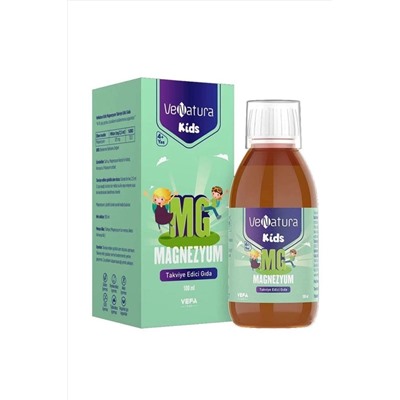 Venatura Unisex Çocuk Kids Magnezyum Магний сироп 100 ml