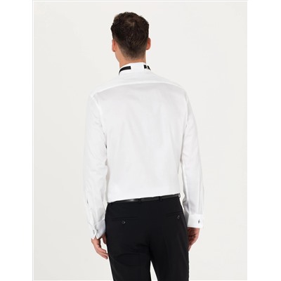 Рубашка для смокинга с белым Slim Fit