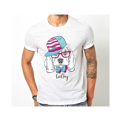 Футболка "Cool boy" с собакой