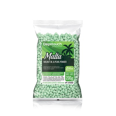 Воск для депиляции пленочный BLISS MALTA, 200 гр, бренд - Depiltouch Professional