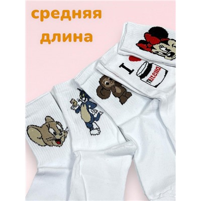 Носки женские длинные Хлопок 36-41 1 пара Арт3