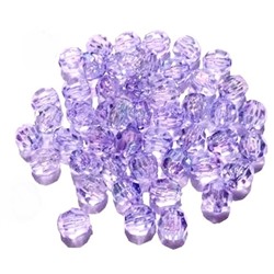 Бусины граненые/ цв.фиолетовый 32 AB/ диам.10мм/ уп.500г/ фас.1уп.