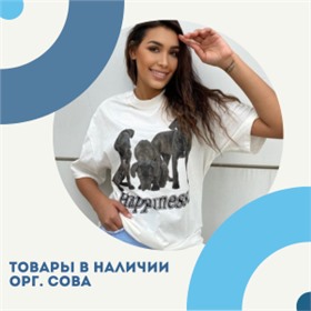 Товары в наличии орг.СоВа