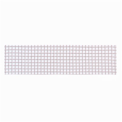 Дорожка на стол Этель Flower Cage 40×149 см, 100% хлопок, рогожка 186 г/м², белая
