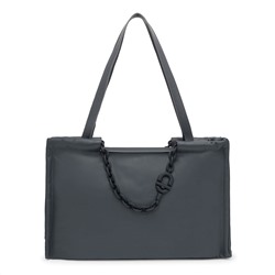 Bolso shopper Manifesto - cuero - gris oscuro