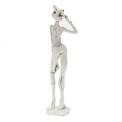 Фигурка декоративная "Зайчиха", L12 W8,5 H37 см