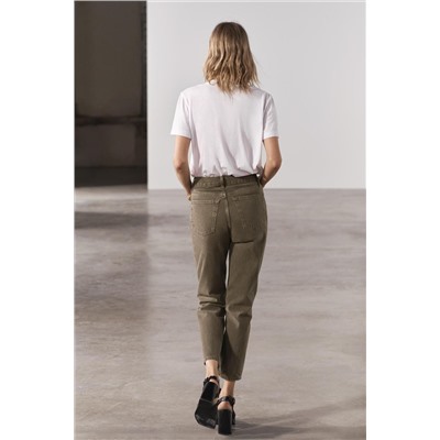 JEANS ZW COLLECTION RECTOS CROPPED TIRO MEDIO