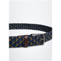 Cinturón trenzado -  Hombre | MANGO OUTLET España