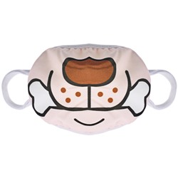 MASK-004-03 Защитная тканевая маска Собачка