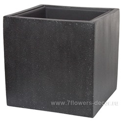 Кашпо полистоун Nobilis Marco "Pm-antra2 Cube", 30х30хH30 см с тех.горшком