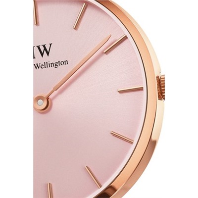 Reloj de cuarzo de acero Petite Melrose 32 mm - Dorado y rosa dorado