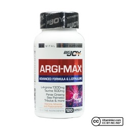 Bigjoy Витамины Argi-Max 120 капсул