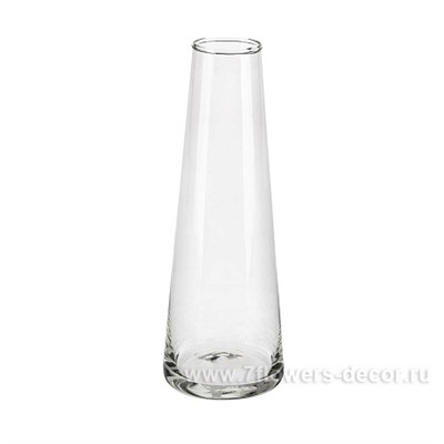 Ваза "Коническая" (стекло), D4/7хН19 cм