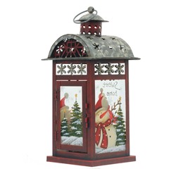 Подсвечник "Фонарик", L19 W19 H44,5 см