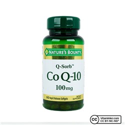 Nature's Bounty CoQ-10 (Q-Sorb) 100 мг 60 капсул