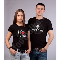 Парные футболки "Vampire" /вампир/