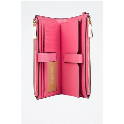 Cartera de piel - Rosa