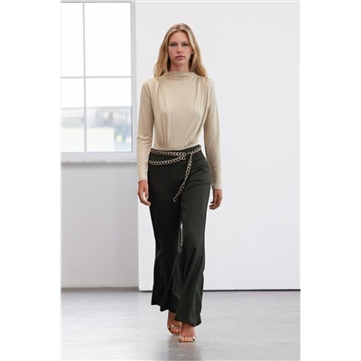 Ограниченное сериал Dark Khaki Pocket Flare Planting Banns Twoaw25pl00056