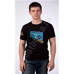 Футболка FREEdom "Retro Music" светится в УФ