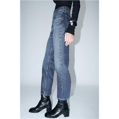 JEANS ZW COLLECTION RECTOS CROPPED TIRO MEDIO