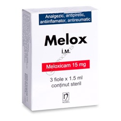 MELOX 15mg/1.5ml 3 ampül