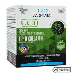 Zade Vital UC-II 40 мг коллагена 30 капсул