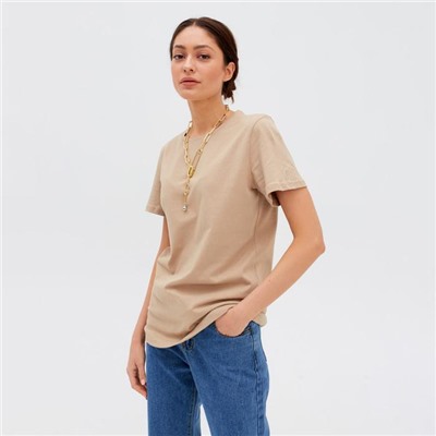 Футболка MIST basic, 40-42, песок