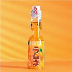 Напиток газированный Ramune со вкусом апельсина, 200 мл