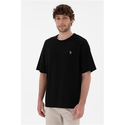 Мужская комфорта Fit Bicycle Neck Black Jacquard Interlok T -For -Fish Surprise Discount в корзине