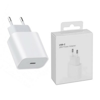Сетевой адаптер питания Type-C 20W AA (белый)