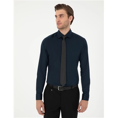 Laciverert Ex. Slim Fit Основная рубашка с длинным рукавом