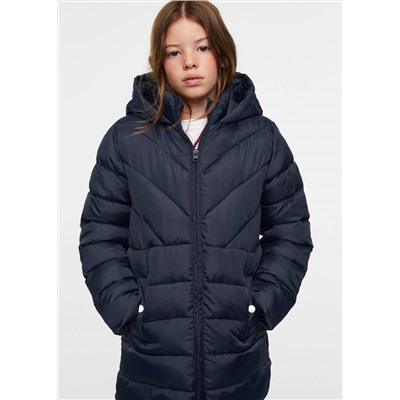 Anorak largo acolchado -  Niña | MANGO OUTLET España