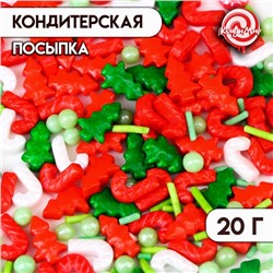 Кондитерская посыпка «Новогодняя сказка», 20 г