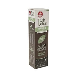 Зубная паста TWIN LOTUS с углем, 25 гр