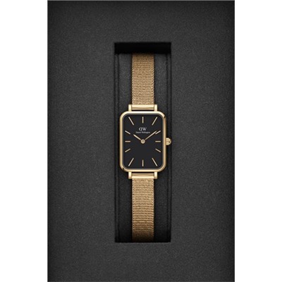 Reloj de cuarzo de acero y chapado en oro amarillo Evergold
