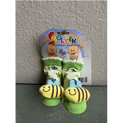 Носочки детские тонкие с игрушкой