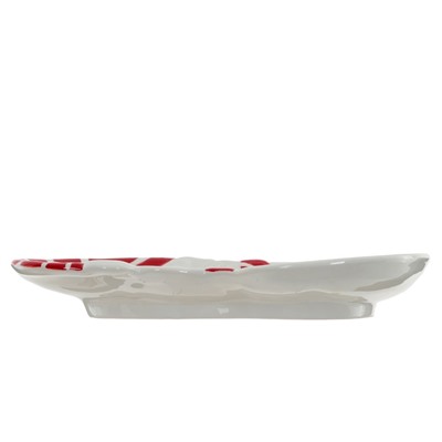 Тарелка "Снеговик", L20,5 W27 H3,5 см