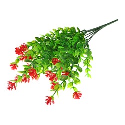 TCV004-04 Искусственные цветы Эвкалипт 33х10см, цвет красный