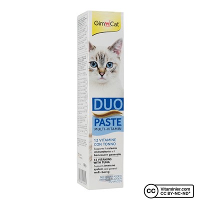 Gimcat Cat Paste Duo Paste Мультивитаминная паста 50 гр