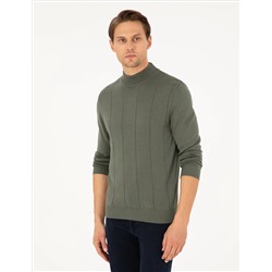 Smoke Slim Fit Half Fisherman Yaka Krietwear Kazakh