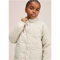 Anorak acolchado pespunteado -  Niña | MANGO OUTLET España